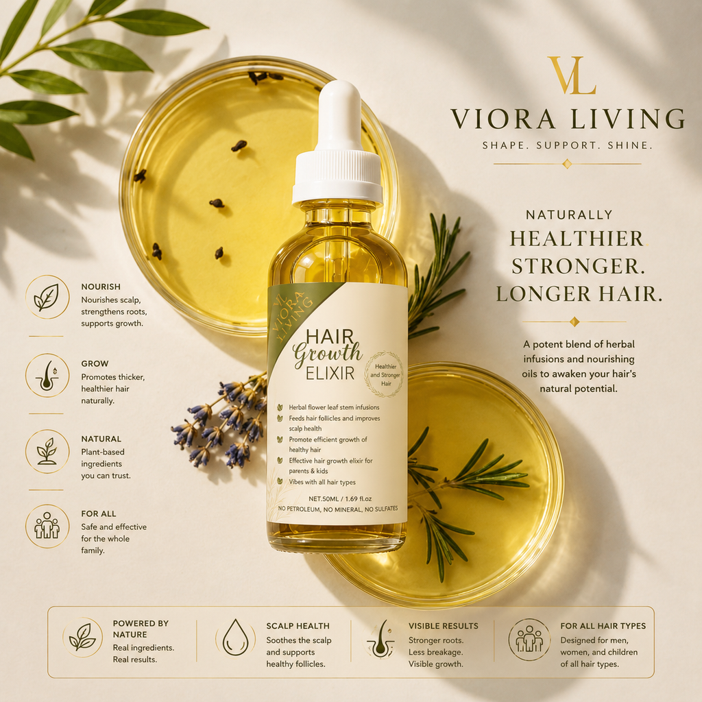 Edge Reviver Hair Growth Elixir Rosemary & Herbal Blend (50ml)