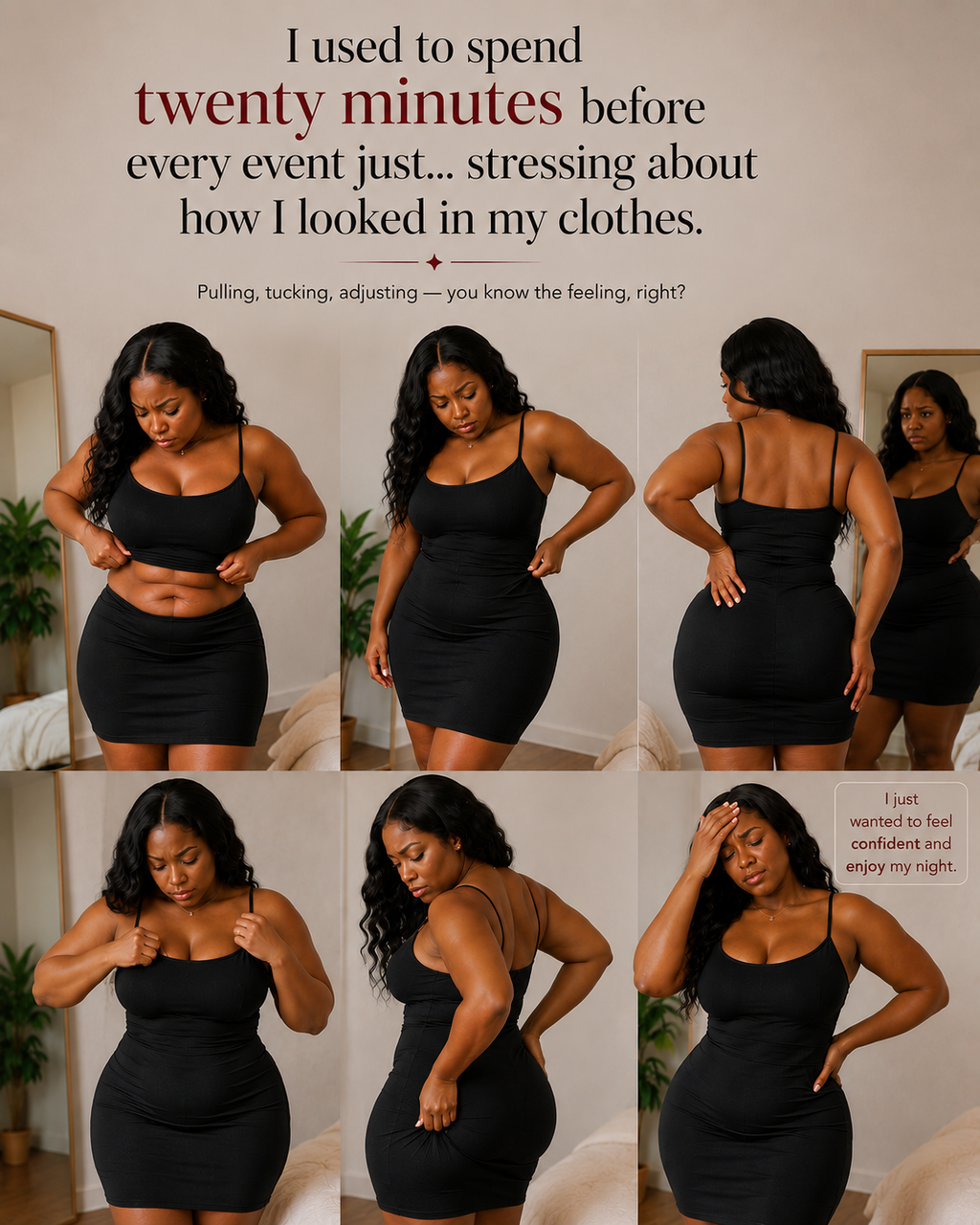 Adjustable 3-Level Closure Shapewear Shorts - Tummy & Waist Control With Natural Butt-Lift