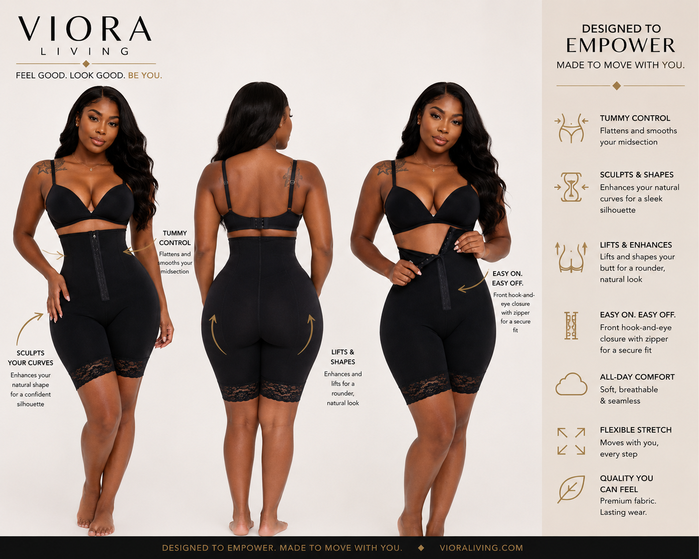 Lover Beauty Plus Shapewear Workout Waist Trainer Corset Butt Belly
