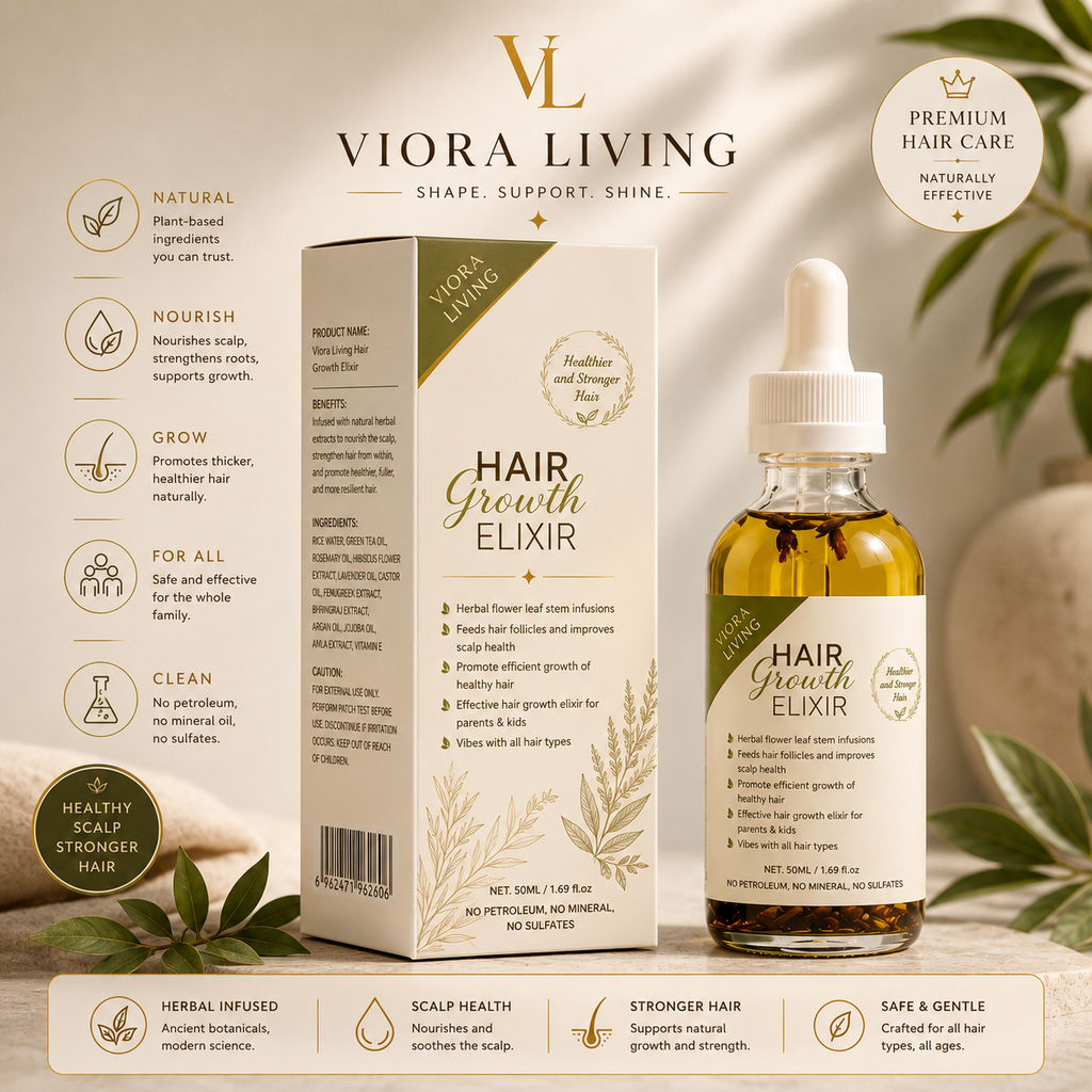 Edge Reviver Hair Growth Elixir Rosemary & Herbal Blend (50ml)