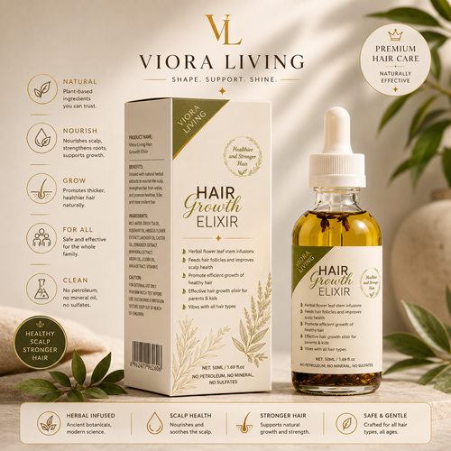 Edge Reviver Hair Growth Elixir Rosemary & Herbal Blend (50ml)