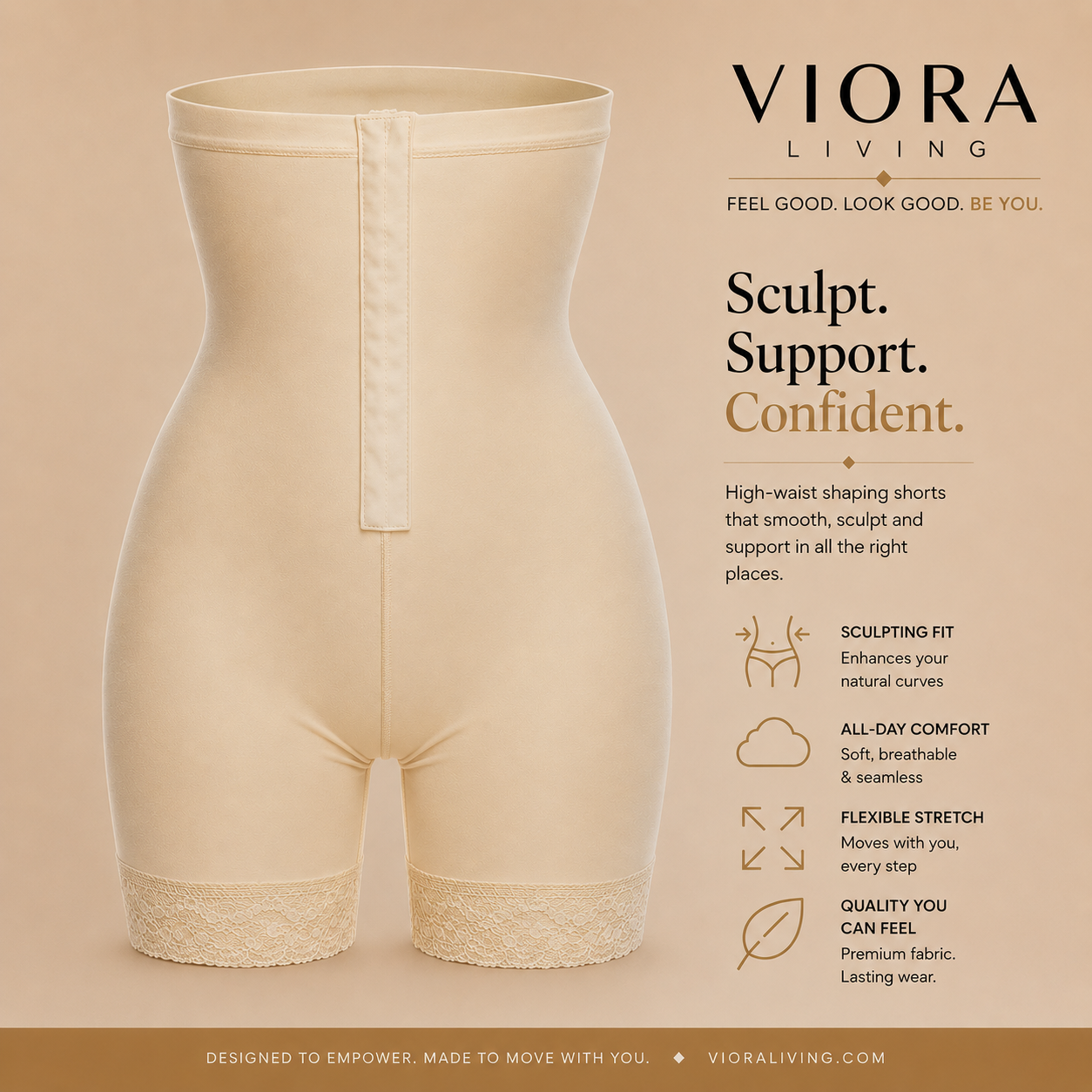 Lover Beauty Plus Shapewear Workout Waist Trainer Corset Butt Belly