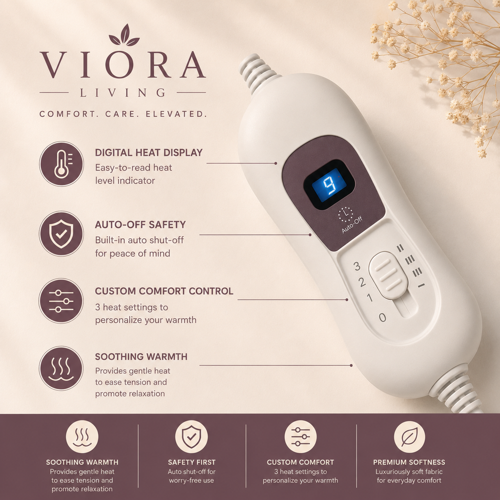 Viora Heat Relief Neck & Shoulder Wrap